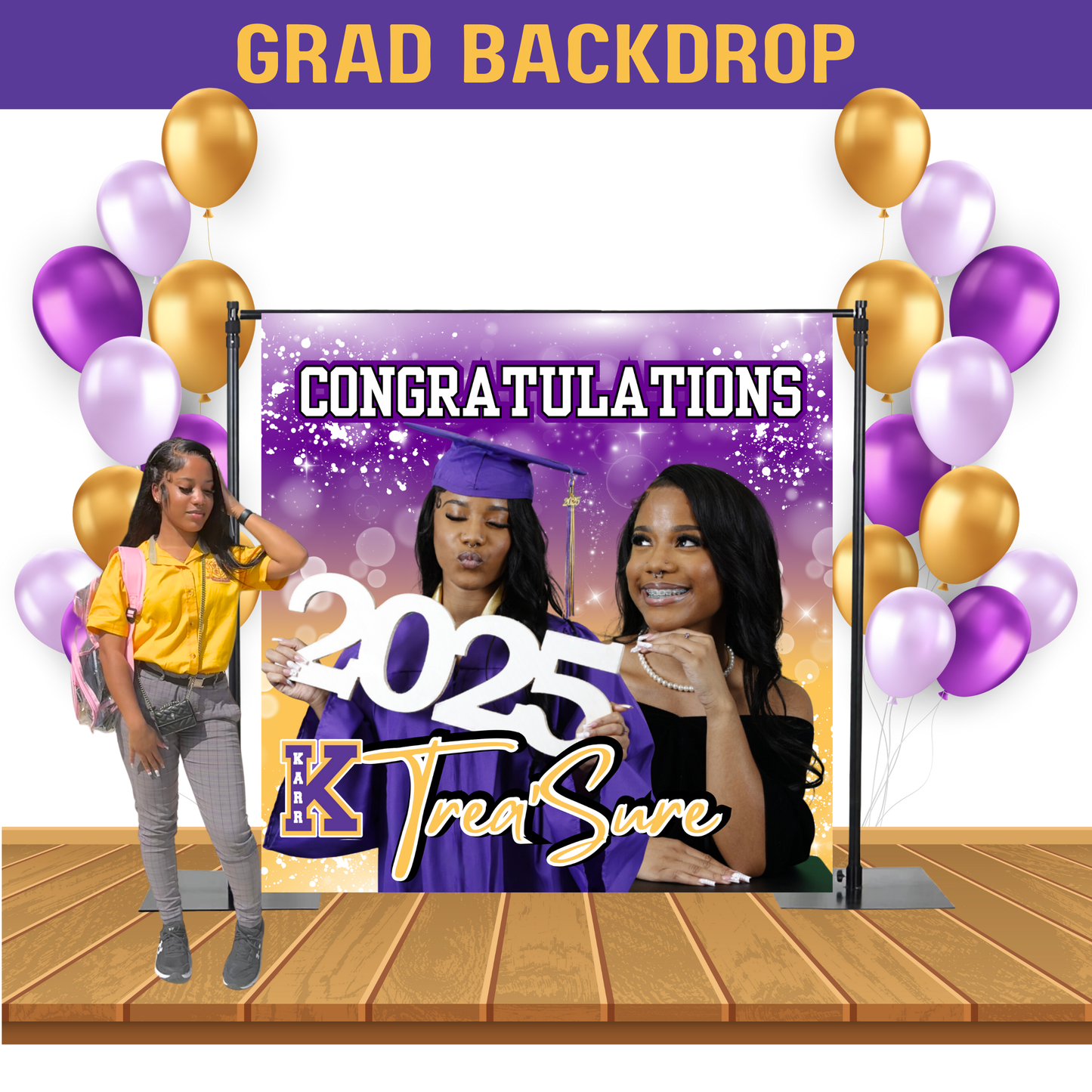 Graduation Backdrop