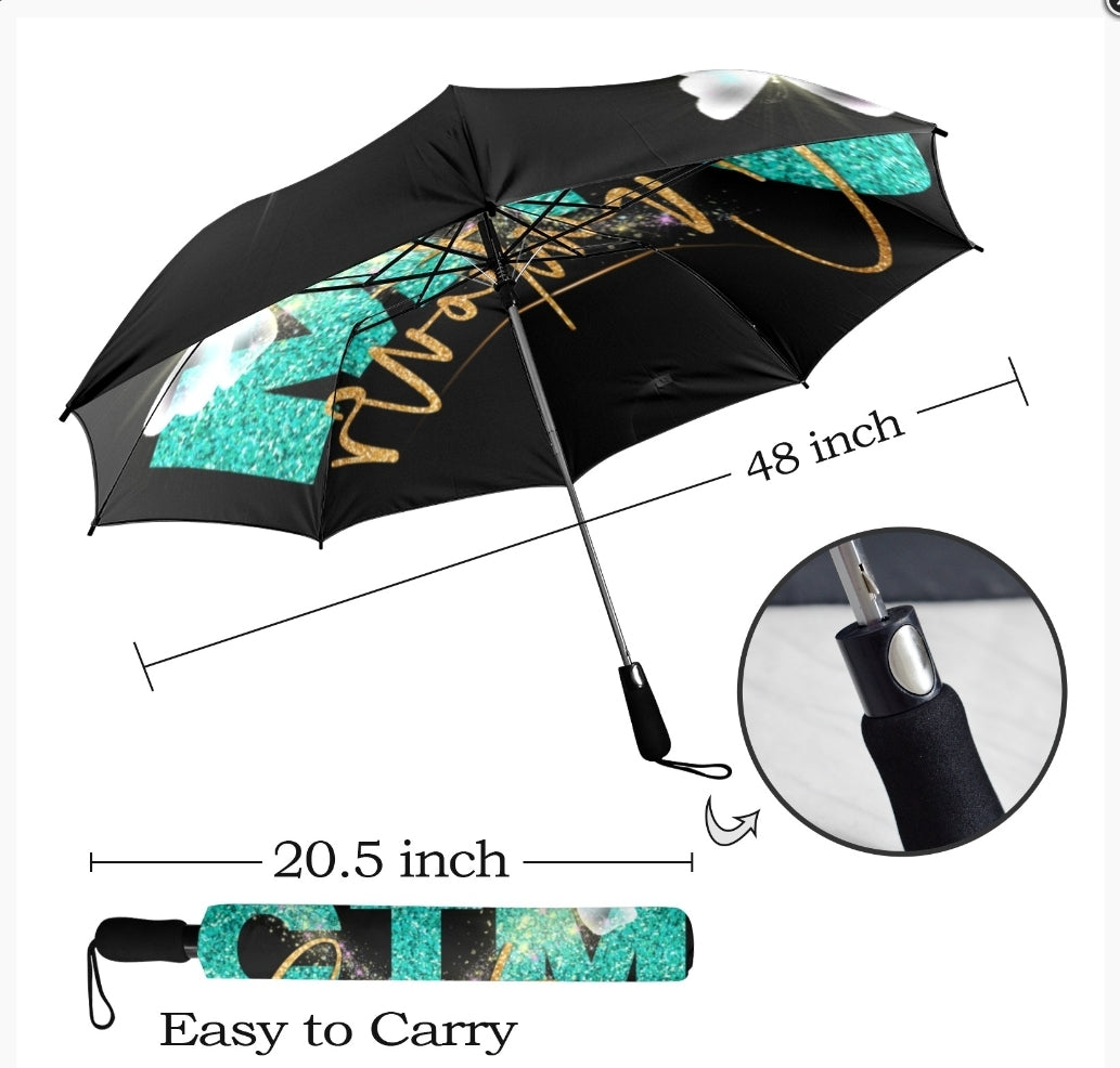 Customize Semi- Automatic Foldable Umbrella