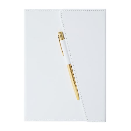 Flap journal with pens