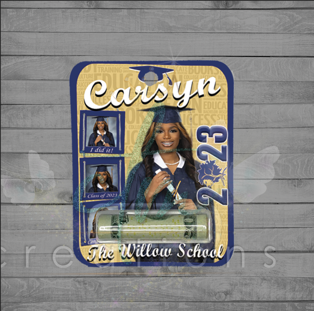 Customize Money Card Holder