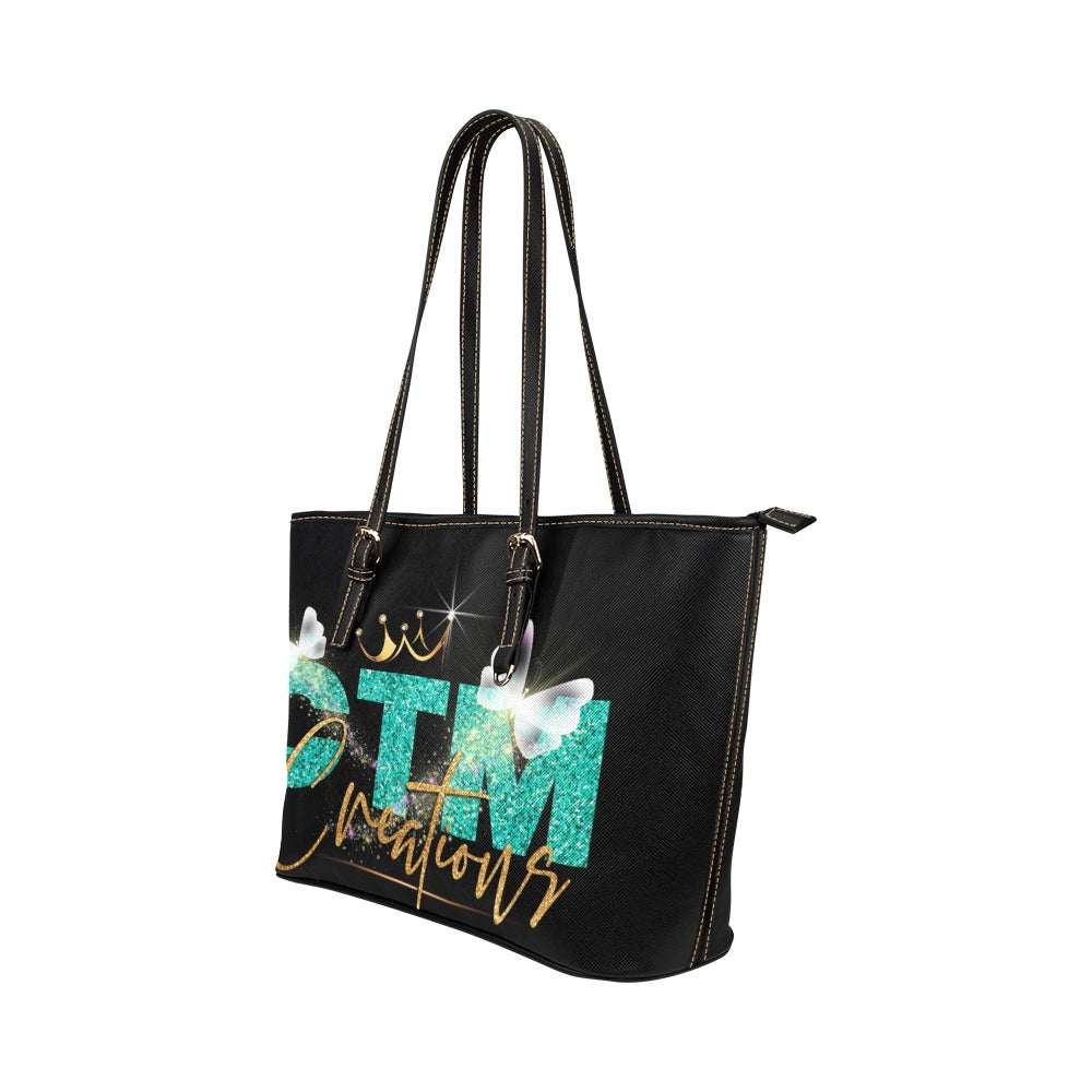 Customize Leather Tote Bag/Large