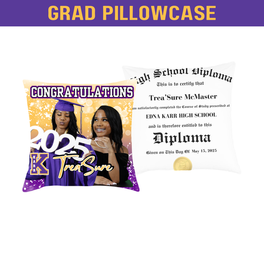 Graduation Pillowcase
