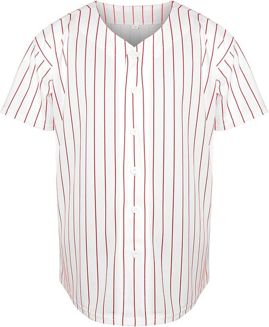 Baseball Jersey Button Down Shirts