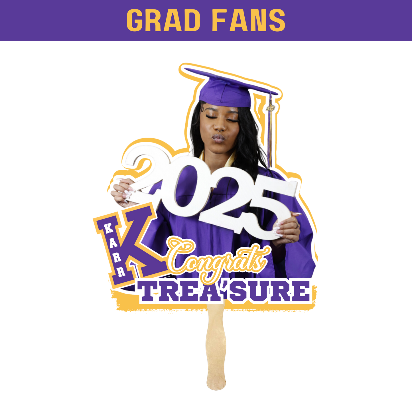 Graduation fans