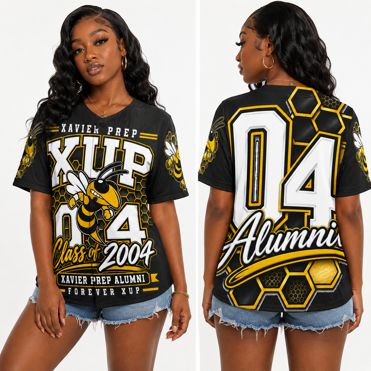 All over baseball shirt