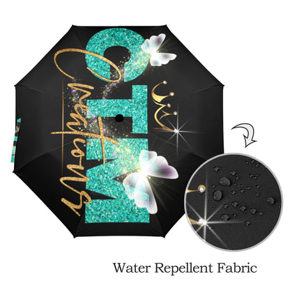 Customize Semi- Automatic Foldable Umbrella