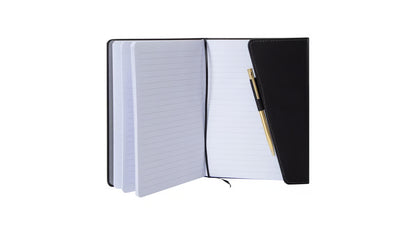 Flap journal with pens