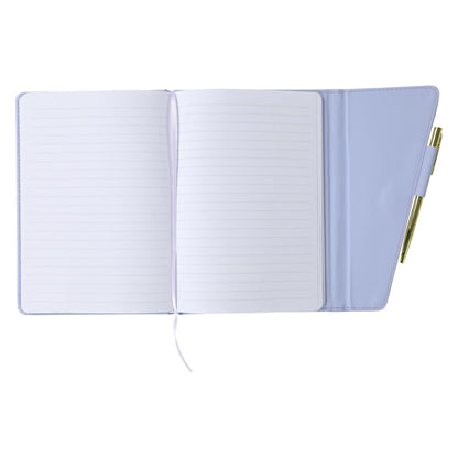 Flap journal with pens