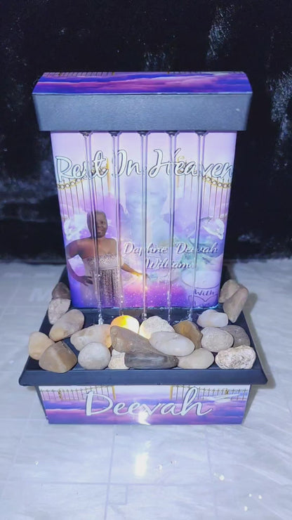 Custom Memorable Desktop Waterfall Fountain