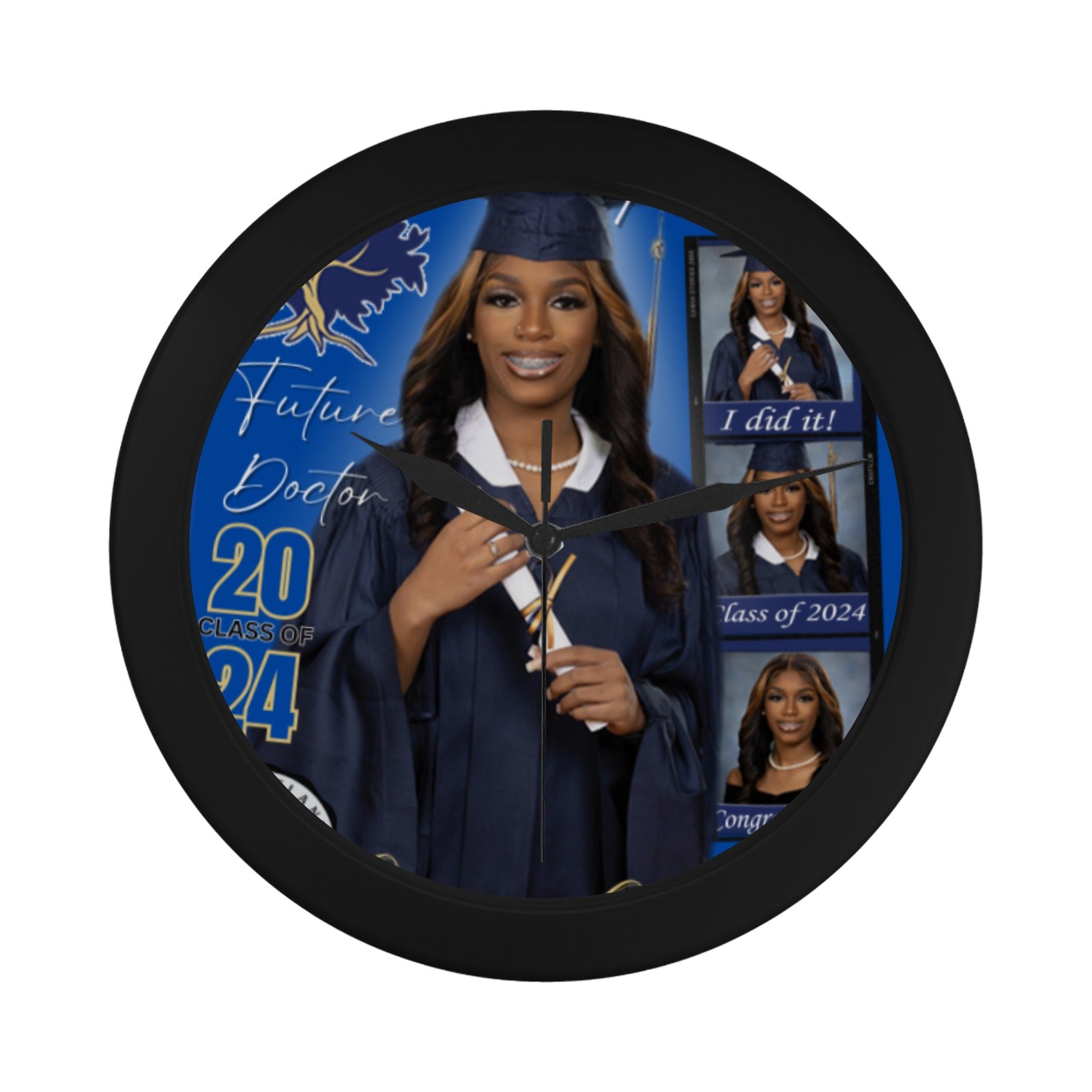 Graduation Wall Clock – CTM CREATIONS LLC